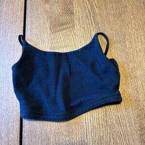 All Saints Black Sports Bra